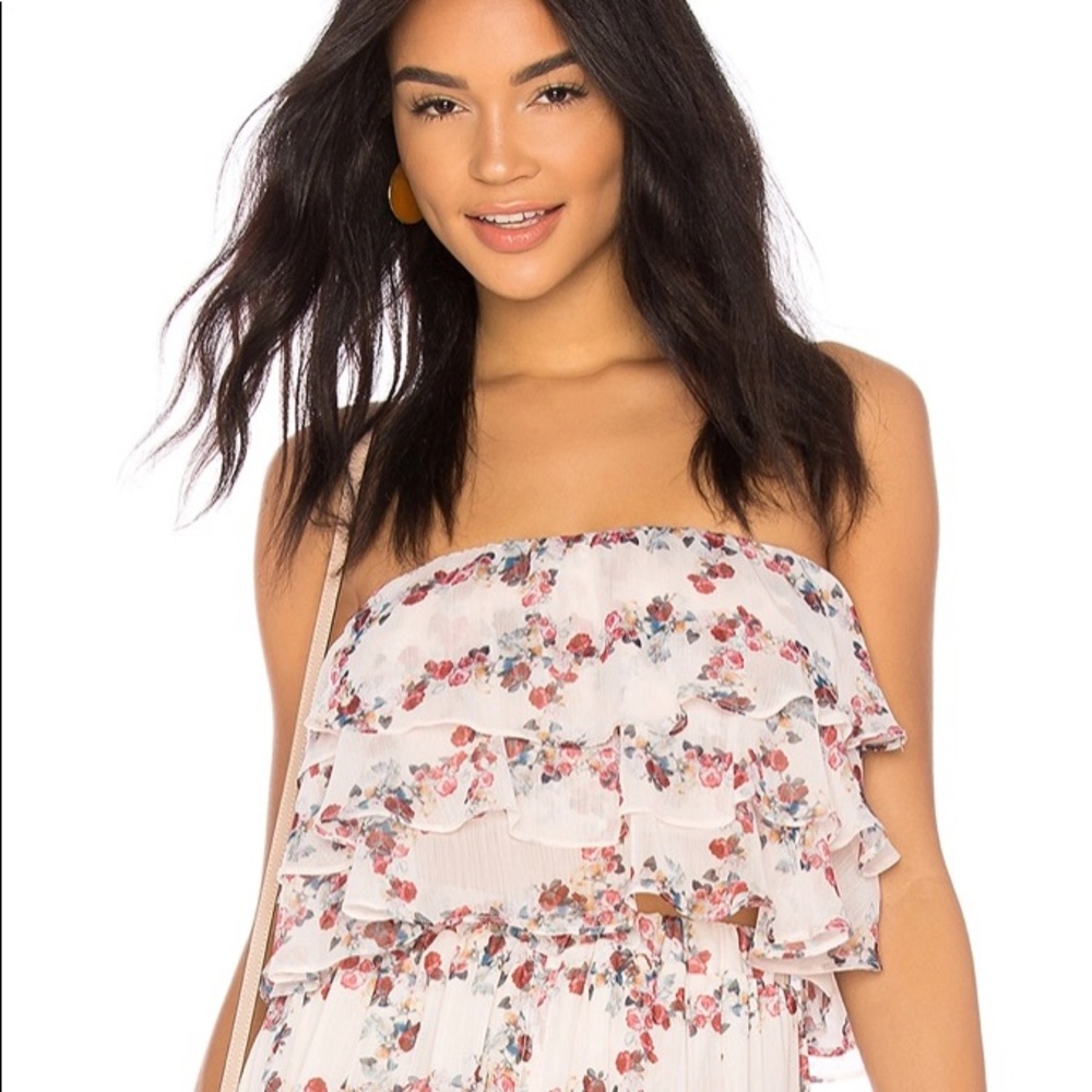 Floral crop top
